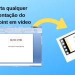 Converta qualquer apresentação do powerpoint em vídeo